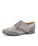 Winston pelle e camoscio grigio M.P